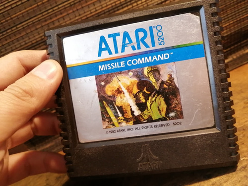 Videojuego De Atari 5200 Missile Command