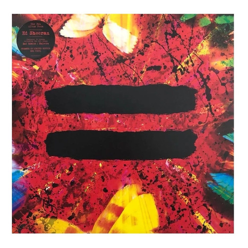 Ed Sheeran - = ( Equals ) - Lp Acetato Vinyl / Rojo