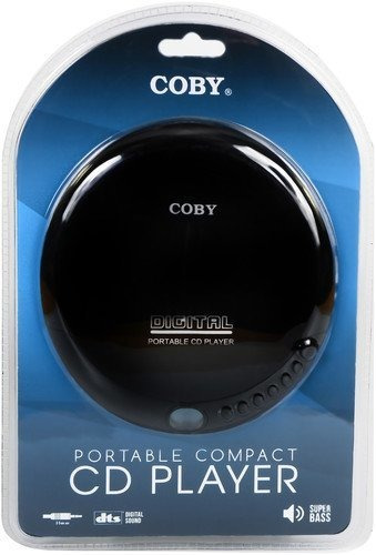 Coby Portátil Compacto Reproductor De Cd (rojo).