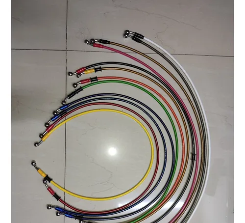 Mangueras Blindada Apache Rtr 200 Delantero, Trasero Y Clutc