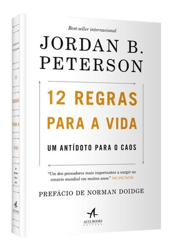 12 Regras Para A Vida. Um Antídoto Para O Caos/peterson Jord