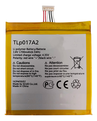 Bateria Para Alcatel One Touch Idol Mini / Fire Tlp017a2