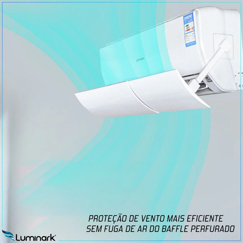 Imagem 2 de 9 de Defletor Ar Condicionado Plástico Direciona Vento - Promoção