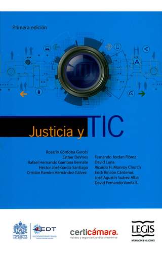 Justicia Y Tic ( Libro Nuevo Y Original )