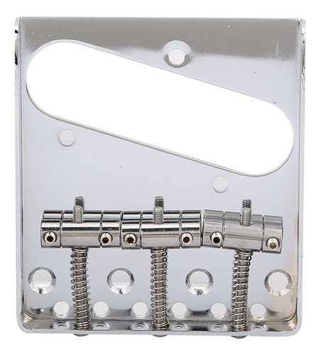 Guitarra Eléctrica Bridge Quality Metal De 3 Cuerdas Tl Tail