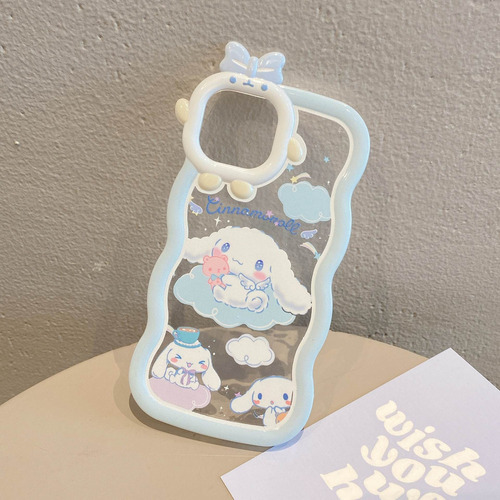Funda De Teléfono De Cinnamoroll De Silicona For iPhone 13