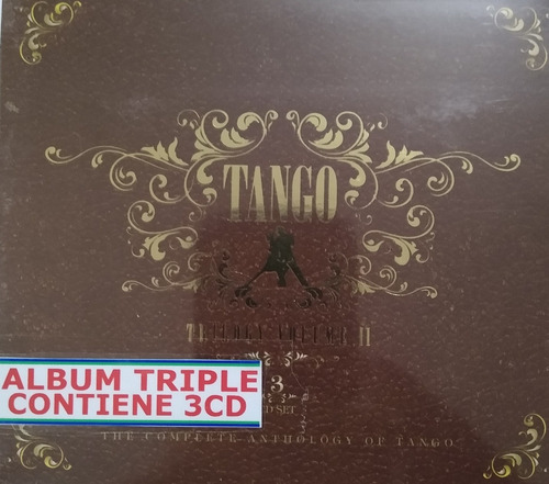 Tango Álbum 3 Cd Nuevos Originales Grandes Intérpretes