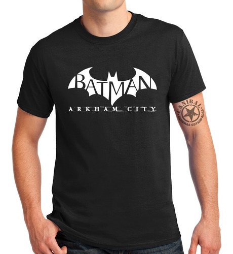 Remeras Batman Arkham Remeras Estampadas Canibal