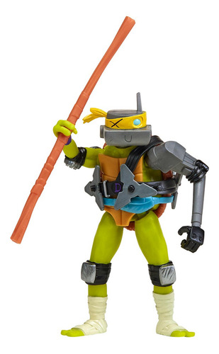 Tartarugas Ninja: Histórias Mutantes, Boneco 12cm Acessórios