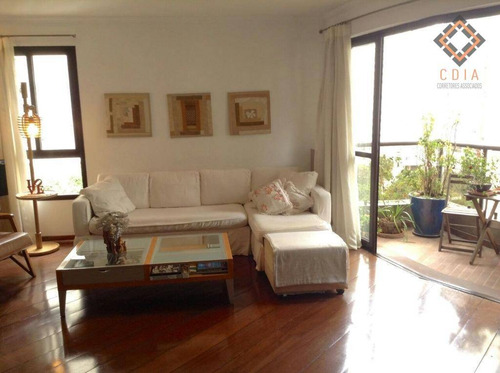 Apartamento Com 4 Dormitórios À Venda, 178 M² Por R$ 1.490.000,00 - Campo Belo - São Paulo/sp - Ap25184