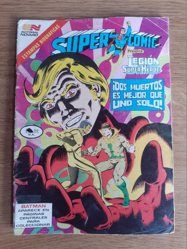 Cómic Supercomic Serie Águila 14x20 Número 393 Editorial Novaro 1985