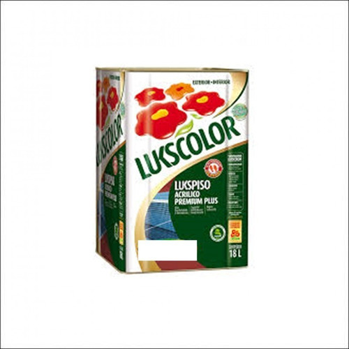 Tinta Piso Lukspiso Lata 18L Diversas Cores Cor Cinza/Chumbo