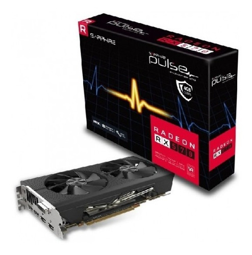 Tarjeta De Video Sapphire Pulse Rx-570 4g Gddr5  11266-04-20