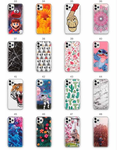 Imagen 3 de 4 de Funda Para Más De 150 Modelos De Celular, 63 Diseños Diferen