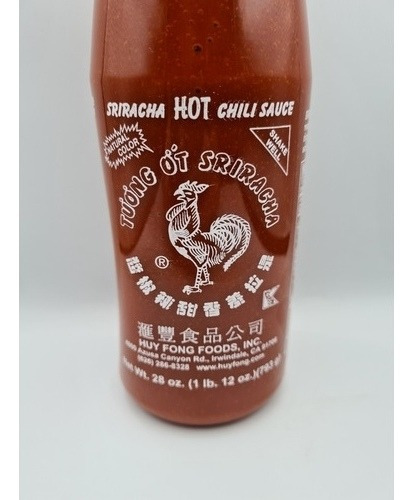Salsa Sriracha Picante 793g Caja Con 12 Piezas
