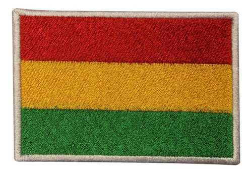 Banderas Paises Bordadas Parches Termoadhesivos 6x4 Cms