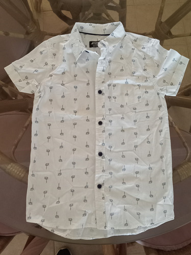 Camisa Importada México Talle 10 Niño Verano Manga Corta