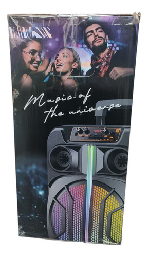Parlante Portátil Orix 12p - Sonido Compacto Negro