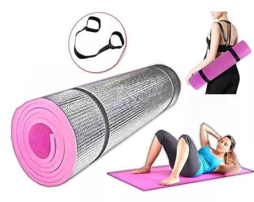 Colchoneta Yoga Mat Pilates Gruesa X2 Unds Para Ejercicio