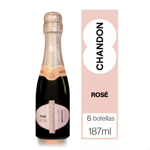 Chandon Rosé Espumante (6 Botellas X 187ml)