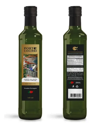 Azeite Extra Virgem Português Porto Colibri Vidro 500ml | MercadoLivre