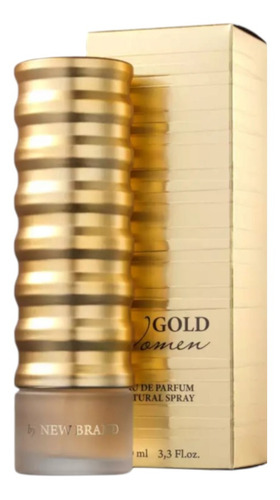 Perfume New Brand Gold Women 100ml Edp 