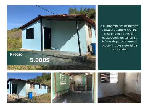 Venta Casa Caripe