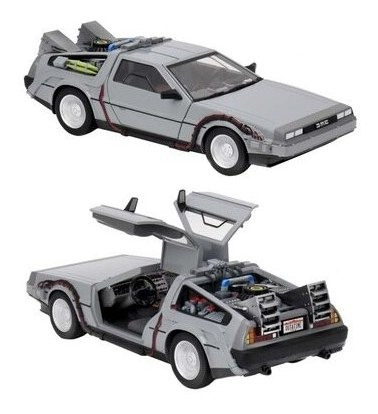 Veículo Delorean Time Machine 6 Back To The Future Neca
