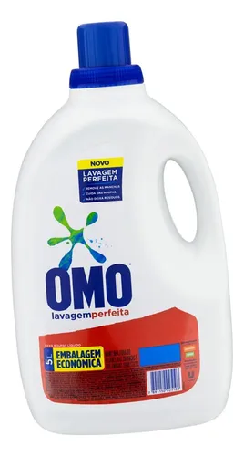 Sabão Líquido Omo Lavagem Perfeita 5l