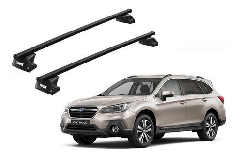 Barras Thule Subaru Outback 14-20 Ra / Squarebar Evo