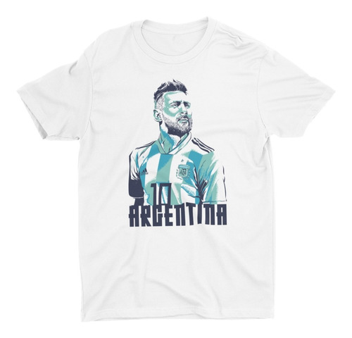 Playera Messi Argentina Hombre