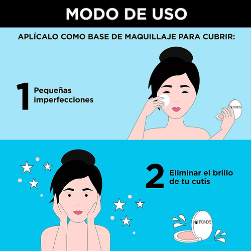 Base Maquillaje En Polvo Pond's Angel Face Natural 2 12g Gitano