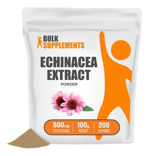 Bulk Supplements | Extracto Equinácea | 100g | 200 Servicios