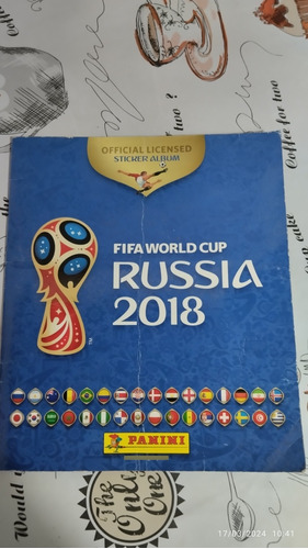 Álbum Figuritas Mundial 2018 Completo