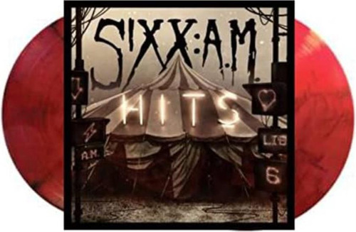 Sixx:a.m. Hits (translucent Red With Black Smoke Viny Lp X 2