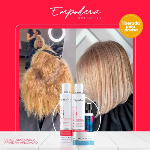 Progressiva Mascara Capilar Sem Formol Semi Definitiva Kit 4