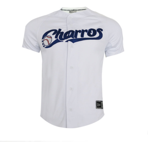 Jersey New Era Charros Jalisco Beisbol Lmb 25 Home Caballero