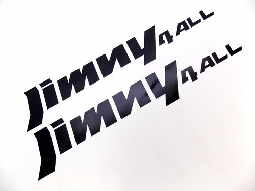 Emblema Adesivo Suzuki Jimny 4all Par Jmny4a