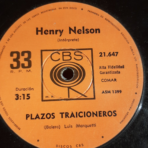 Simple Henry Nelson  Cbs C17