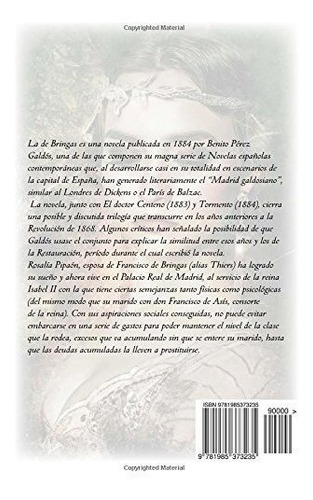 Libro : La De Bringas - Perez Galdos, Benito