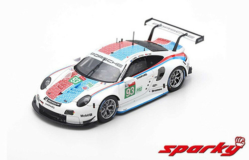 Sparky 1/64 Diecast Porsche 911 Gt Team -3rd Pro Class 24h