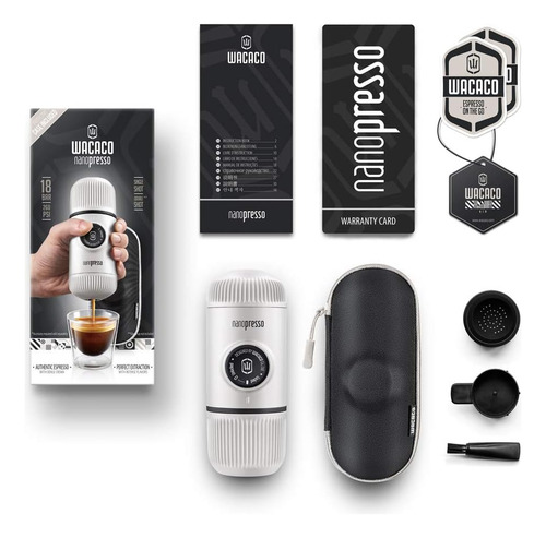 Wacaco Nanopresso - Cafetera De Café (portátil, Incluye P...