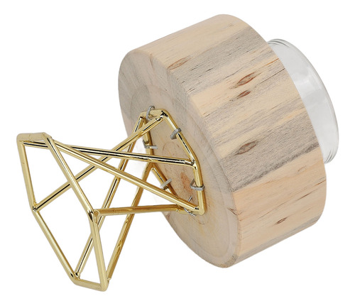 Candelabro De Madera, Soporte Decorativo Para Velas