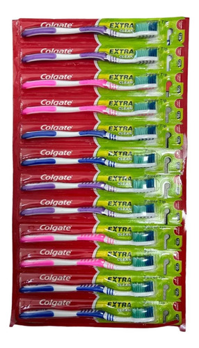 Colgate Cepillo De Dientes Extra Clean Colores Surtidos