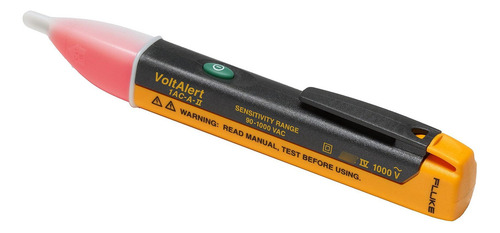 Detector De Voltaje Fluke 1AC-A1-II 1000 V Amarillo Gris 5 Pulgadas