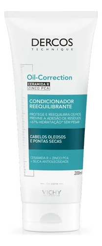 Kit Dercos Oil-correction Purificante Shampoo+condicionador