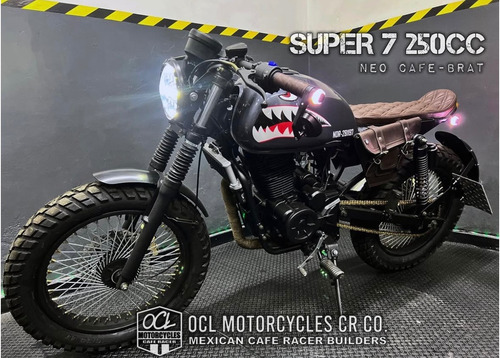 Motocicleta Super7 Mb 250cc Cafe Racer