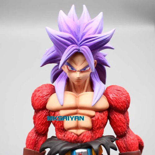 Bonecos De Anime Dragon Ball Z Trunks Ssj4 Super Saiyan 4 Gk
