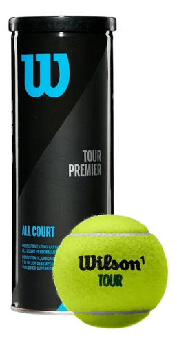 Tarro Pelotas Tenis Wilson Tour Premier X3