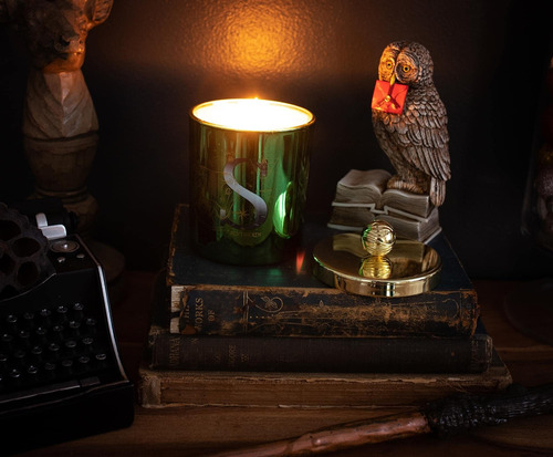 Harry Potter House Slytherin Vela De Cera De Soja Premium Co